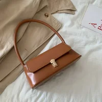 Sacs à bandoulière de marque de luxe pour femmes, Design de mode sous les bras, sac à bandoulière, sac à main et bourses de couleur unie, 2024 3