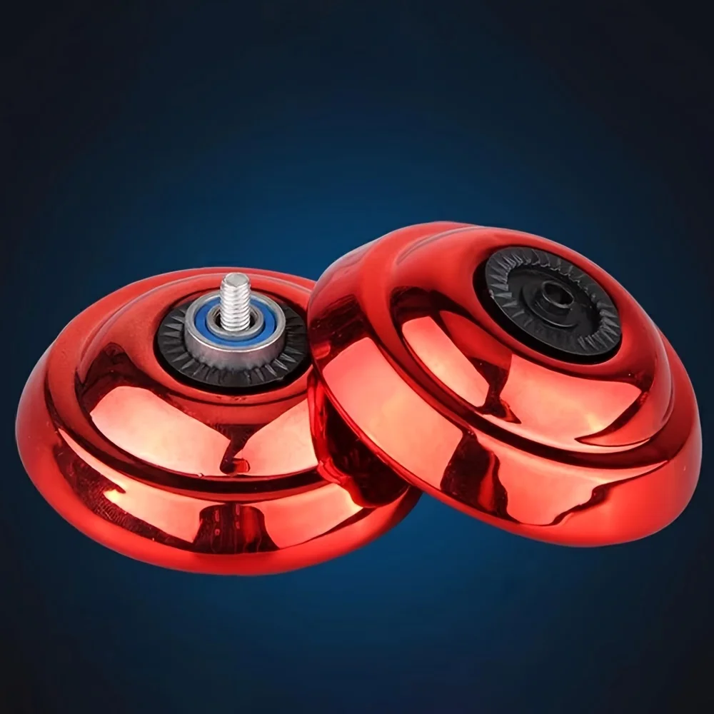 Professional Aluminum Metal Yoyo for Kids and Beginners Metal Yo YOS for Kids and Adults with Yo Accessories Professional Al yoyo ball yoyo string