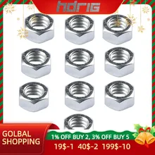 

HDRIG Hexagonal Lock Nuts Screw Adapter With 1/4" Female Thread For Connecting Screwed Rod Bars (10 PCS)