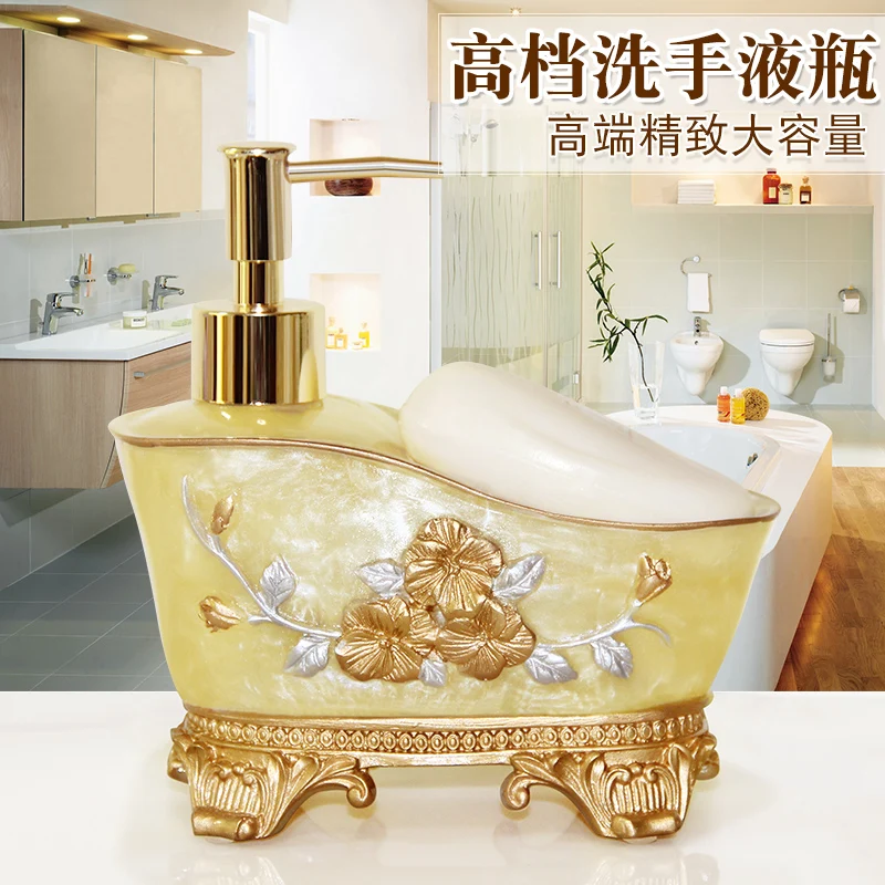 

Press type separately bottled bath gel hand sanitizer hair conditioner emulsion bottle empty bottle set hotel large capacity