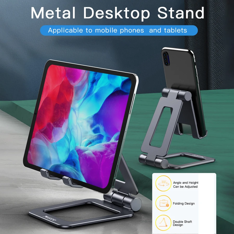 

Металлическая подставка для IPhone 14, 13 Pro Max, Xiaomi, Samsung, Huawei, Ipad