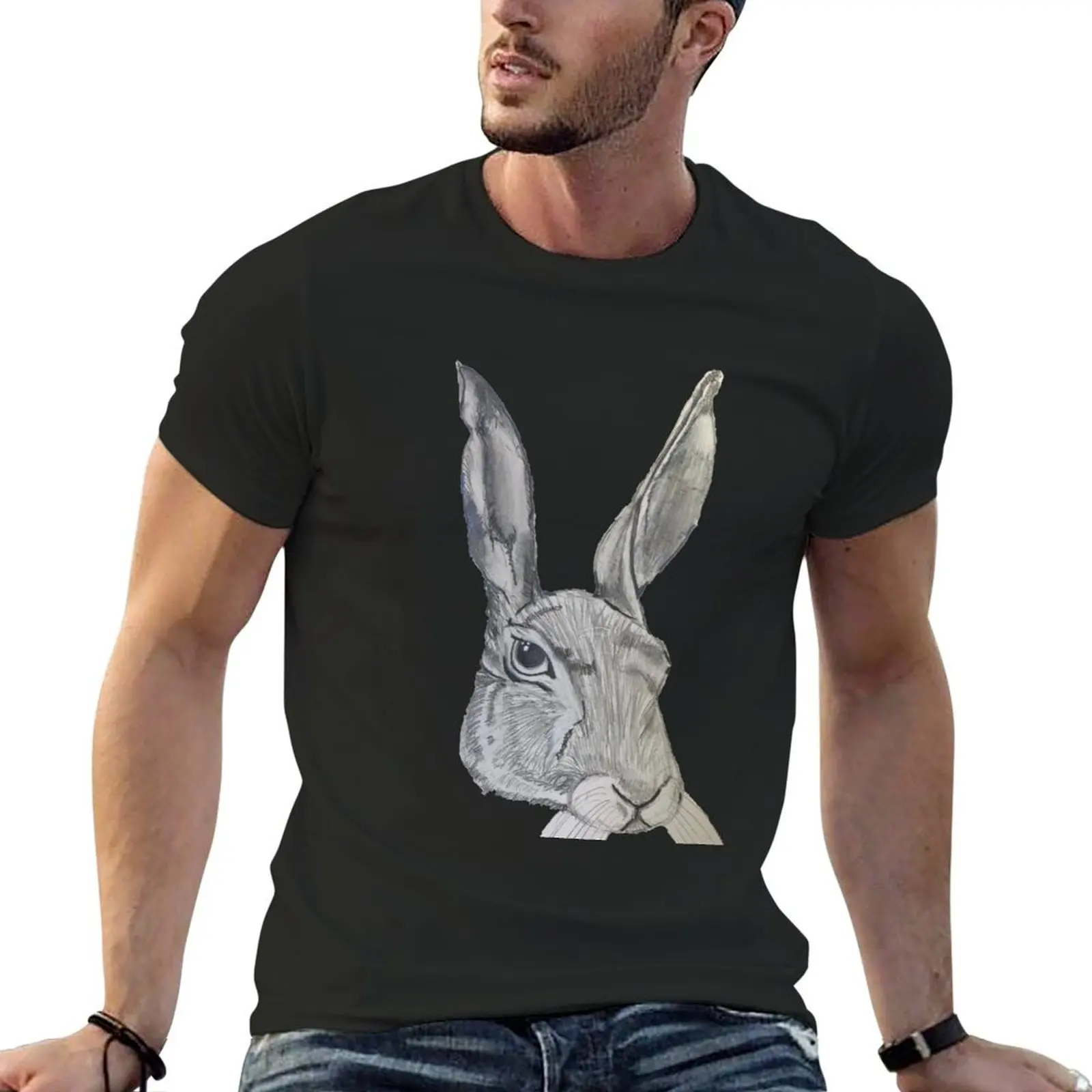 

Hare Face T-Shirt graphics for a boy graphic tshirt men