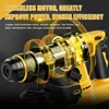 Electric Goddess  Brushless Electric Hammer Drill Multifunctional Rotary Cordless Rechargeable Power Tool For Dewalt 20V Battery 3