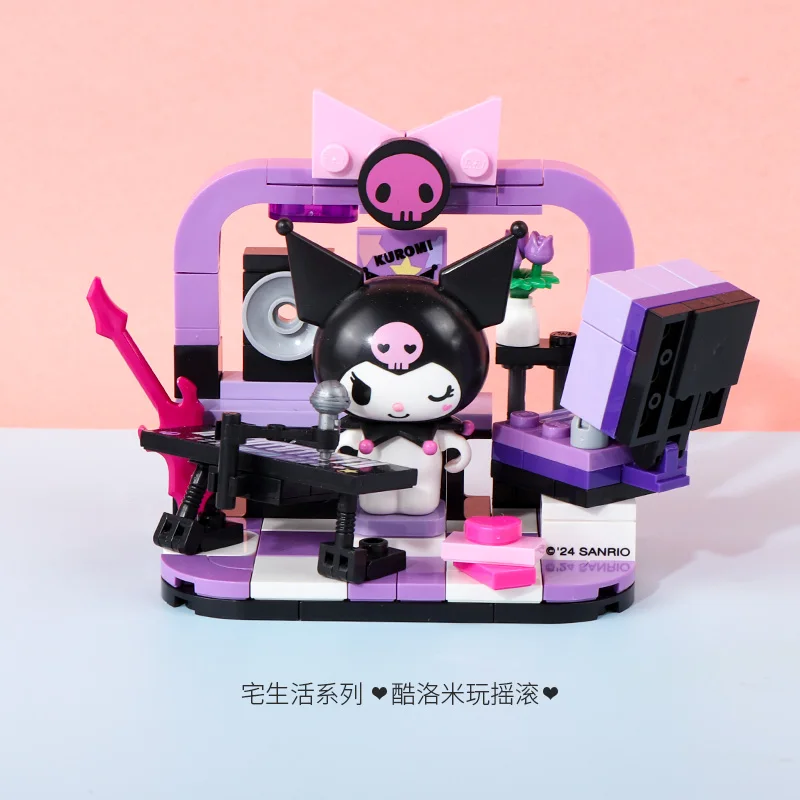 Original Keeppley Sanrio HelloKitty Kuromi My Melody Cinnamon