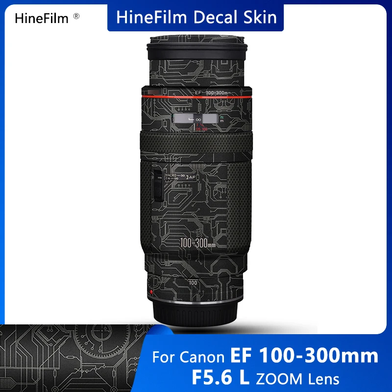 Per Canon 100-300 Lens Decal Skin 100300 Lens Wrap Cover Per Canon Ef 100-300Mm F/5.6L Lens Sticker Pellicola Di Copertura Antigraffio
