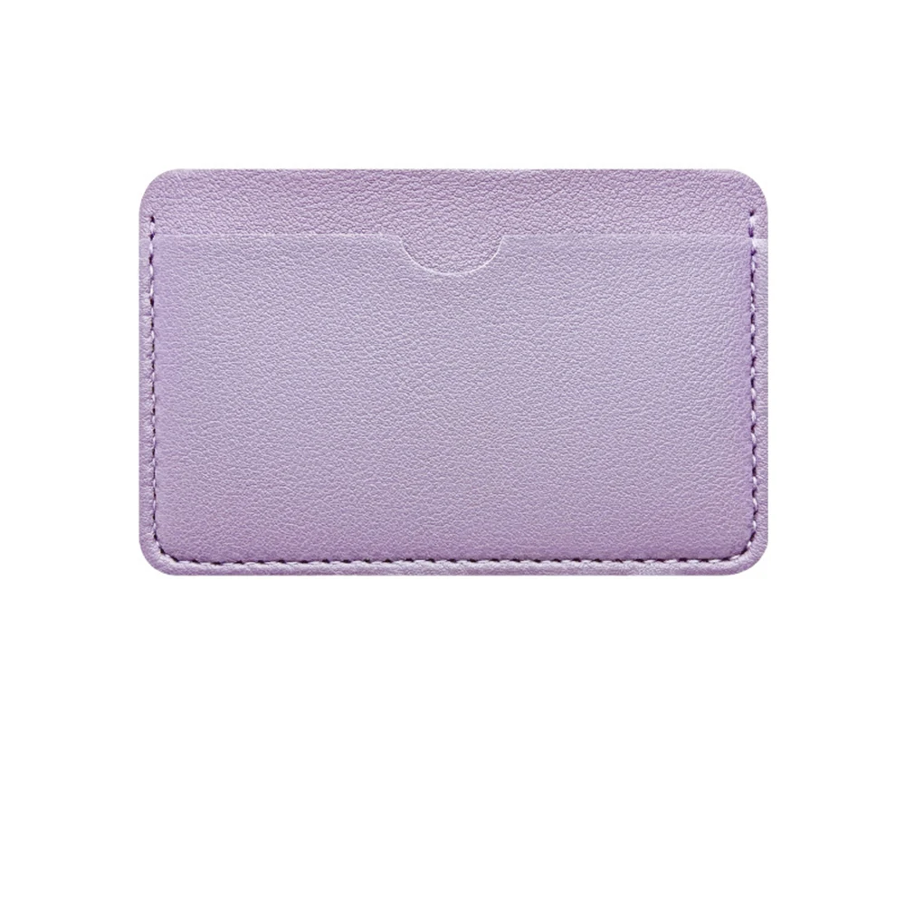 Premium PU Leather Card Holder - Compact ID & Credit Card Protector