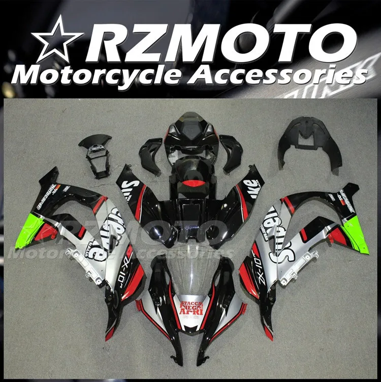 

4Gifts New ABS Fairings Kit Fit For KAWASAKI ZX-10R 16 17 18 19 2016 2017 2018 2019 Bodywork Set custom