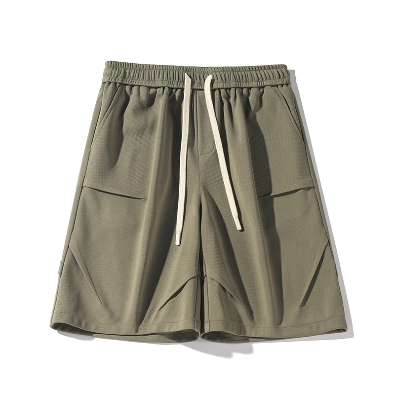 Men's Shorts Loose Short Sweatpants Basketball Fitness Sweatpants Solid Colour Basic Summer Casual Pants Unisex Clothing