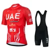 Uae New Pro Team 2025 Cycling Jersey Set Men's Summer Bike Mountain Uniform Ropa Ciclismo Maillot Hombre Bicycle Clothing Suit 5