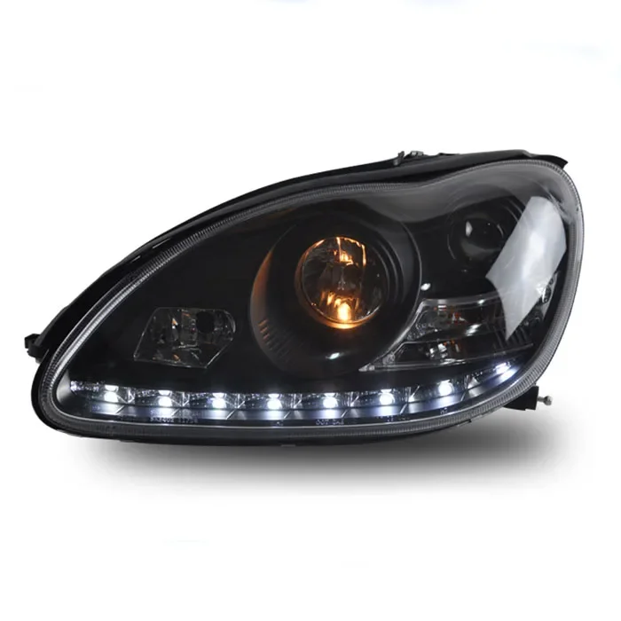 

DRL 1998 -2005 Year LED Head Lamp For W220 Headlight S280 S320 S500 S600 Front Lights