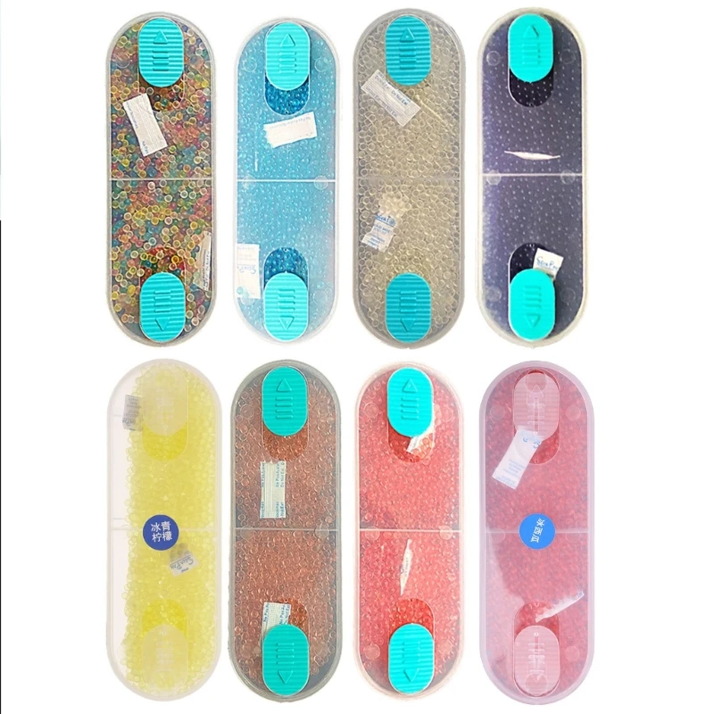 

Cigarette Filter Variety Flavor Bursting Bead Aroma Crushballs Smoking Accessories DIY Simple Portable Box 203C