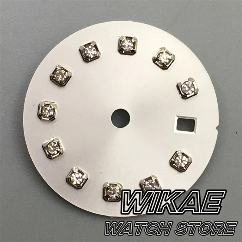Sunburst White Mother of Pearl Watch Dial - Multi-Color Options for NH05 Movement Replacement Parts