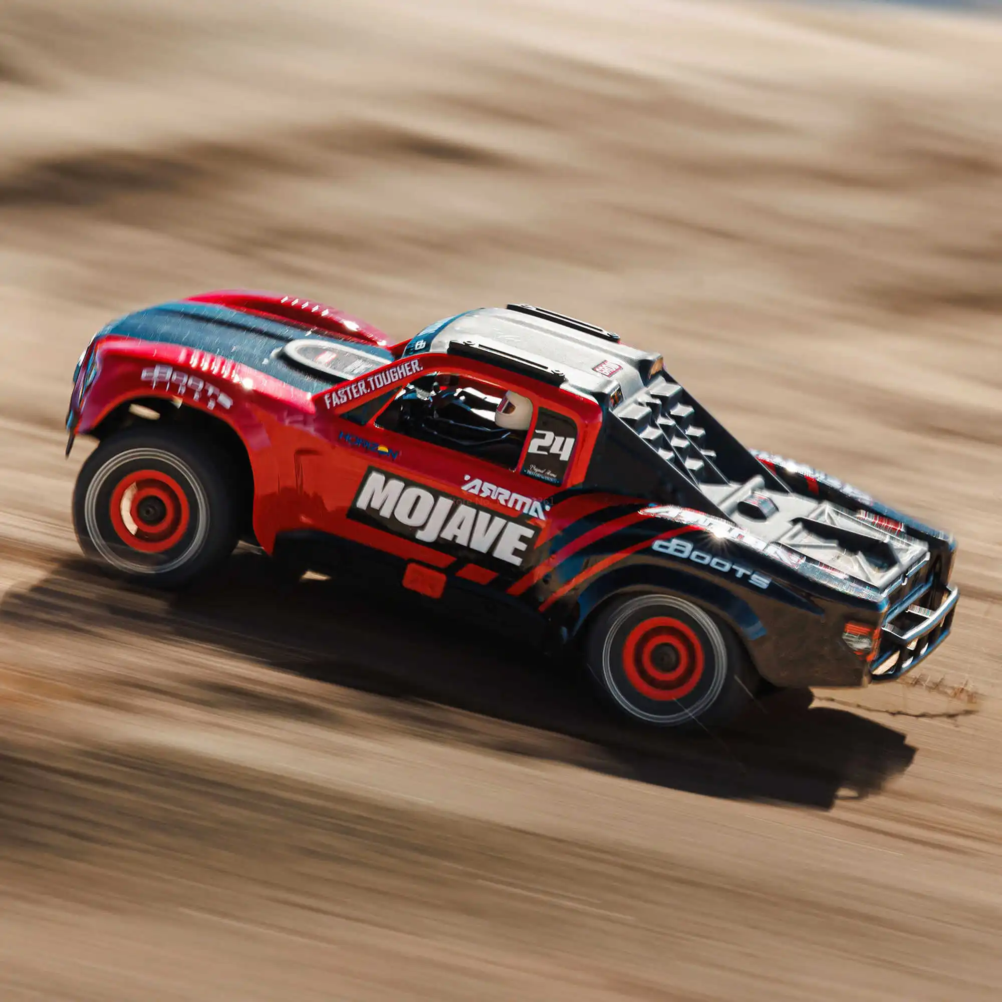 Arrma Mini Mojave Grom 2s Mojave 1/14 Desert Truck Rtr Ara2104 Remote Control Off-Road Truck Rtr To Play. 6