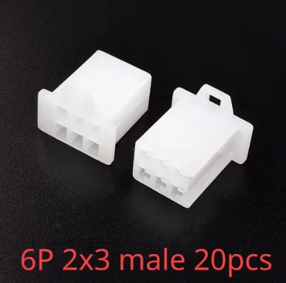 6P male 20pcs