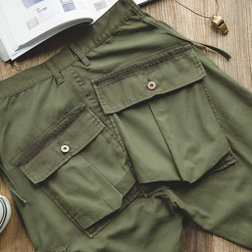 Maden 전술 카고 바지 녹색 멀티 포켓 통기성 바지 Consuls Commando 훈련 바지 남성용 바지 Techwear