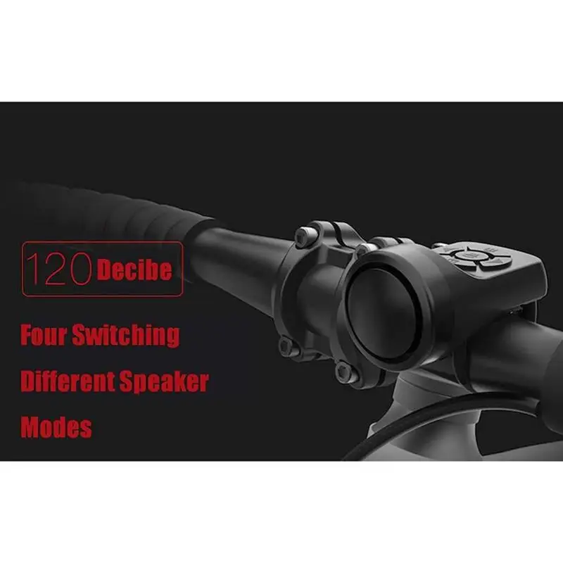 Sonnette De Vélo VOBOR - Klaxon Électrique 6 Sons - Puissant Et Sécurisant - Pour Guidon 22mm - Pile 9V Non Incluse