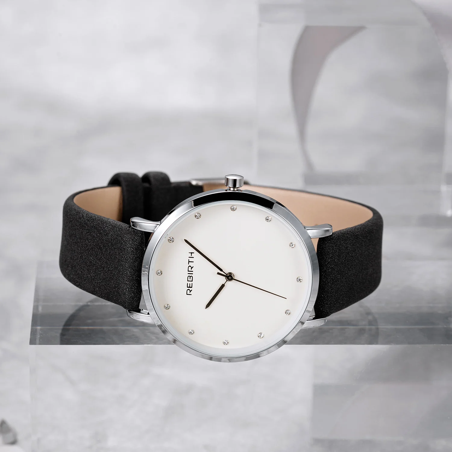 

2022 REBIRTH New Simple And Fashionable Leisure Women's Watch Quartz Watch Belt Watch