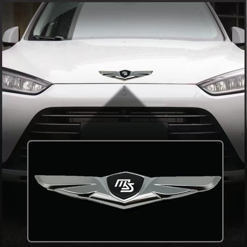 

Car modification car stickers 3D metal badge hood decal high-end decorative stickers for mazda MS With Logo car accessories