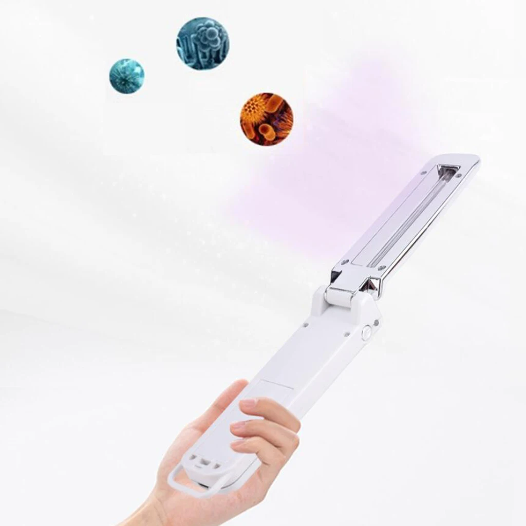 Disinfection Household Travel Sterilization Lamp Sterilizer Lamp Portable Handheld Folding Germicidal Lamp