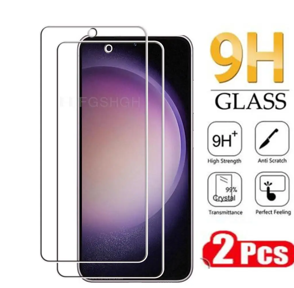 

Оригинальное защитное закаленное стекло для Samsung Galaxy S23 6,1 "Galaxy S22 Plus S21 S20 FE S21FE, защитная пленка для экрана