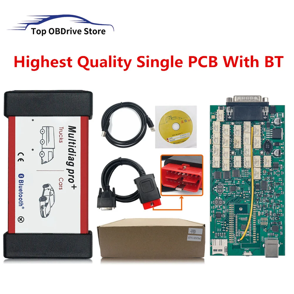 Best Single Board Multidiag Pro 2022 Con Keygen Nuovo Scanner Vci Tcs Bluetooth Obd2 Per Strumento Diagnostico Multi Cars Trucks