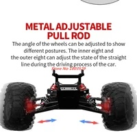 Update 70KM/H High Speed RC Racing Car Retrofit Electric 2.4Ghz 1:10 Scale 4WD RC Truck  4WD Shock Absorber Off Road Vehicle Toy 2