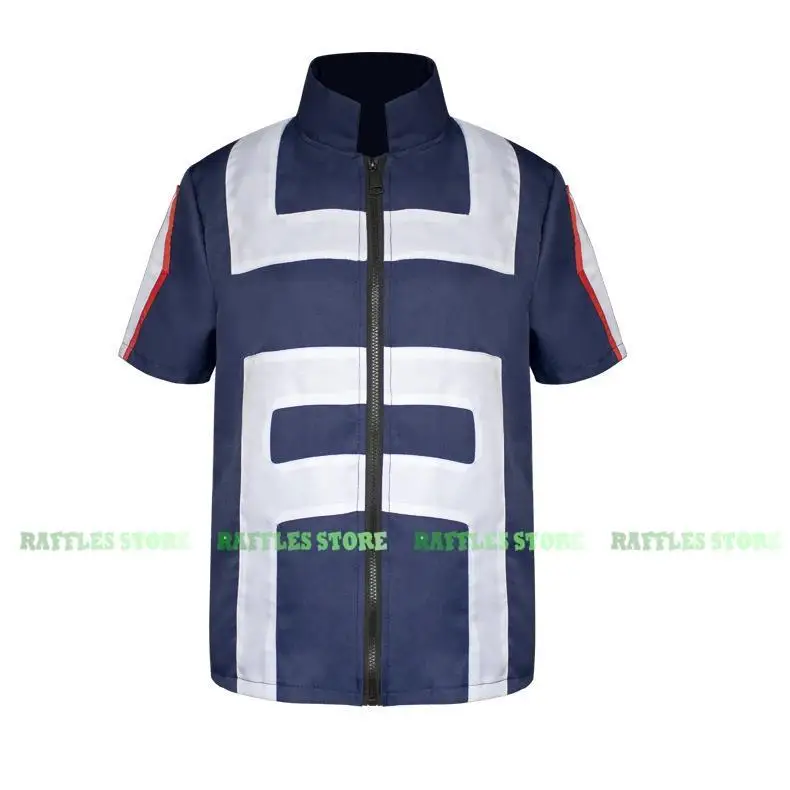 

My Hero Academia Anime Cosplay Uniforms Boku No Hero Todoroki Shoto Cosplay Costume School Uniform Blue Pink Red Gym Suit Izuku