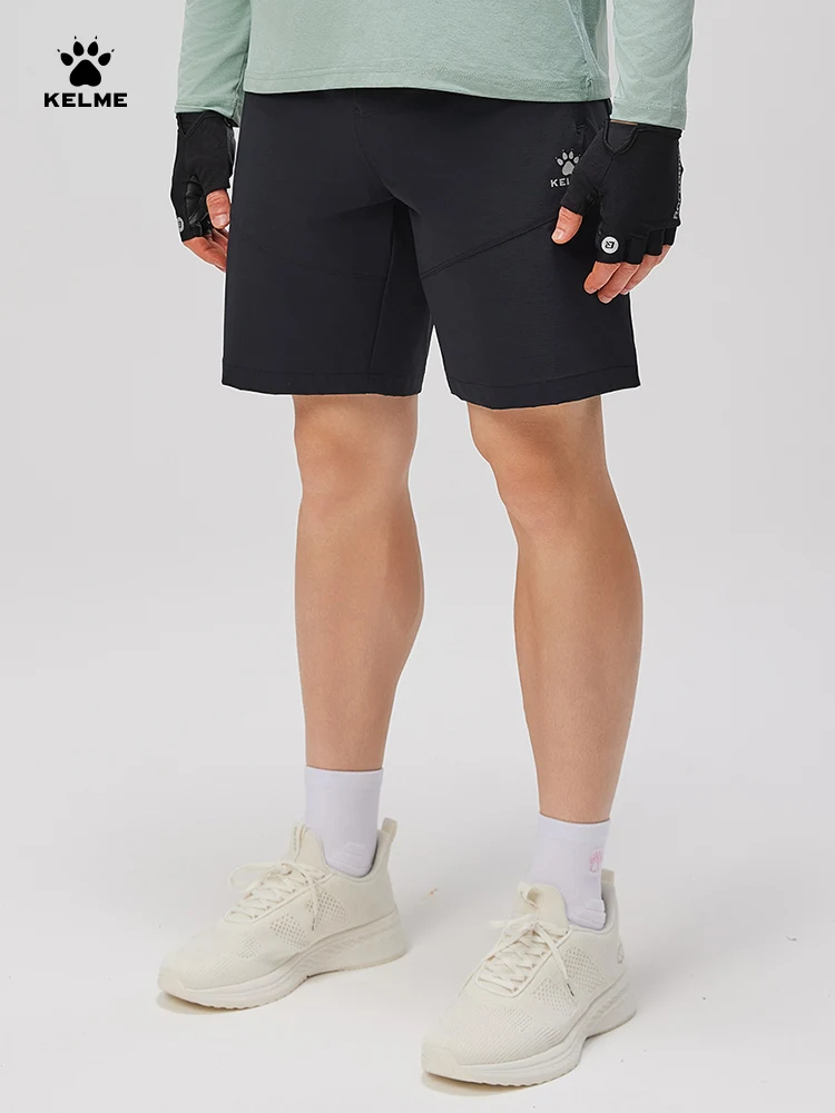 KELME Men Sports Shorts Fitness Quick-drying Woven Pants All-match Shorts Outdoor Running Breathable