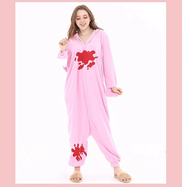 Fleece Onesies For Adults Men Women One-Piece Fancy Suits Cartoon Animal Cosplay Costume Party Gloomy Bear Kigurumi Pajamas cosplay costumes
