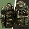 Men's Camouflage Set Spring Autumn Training Wear-resistant Jacket Thin Breathable Multi-pocket Cargo Pants Outdoor Working Suit 2