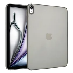 Shockproof Protective iPad Case - Durable, Multi - Generation Compatible Cover for Pro 13inch 2024 2025 (Gray)