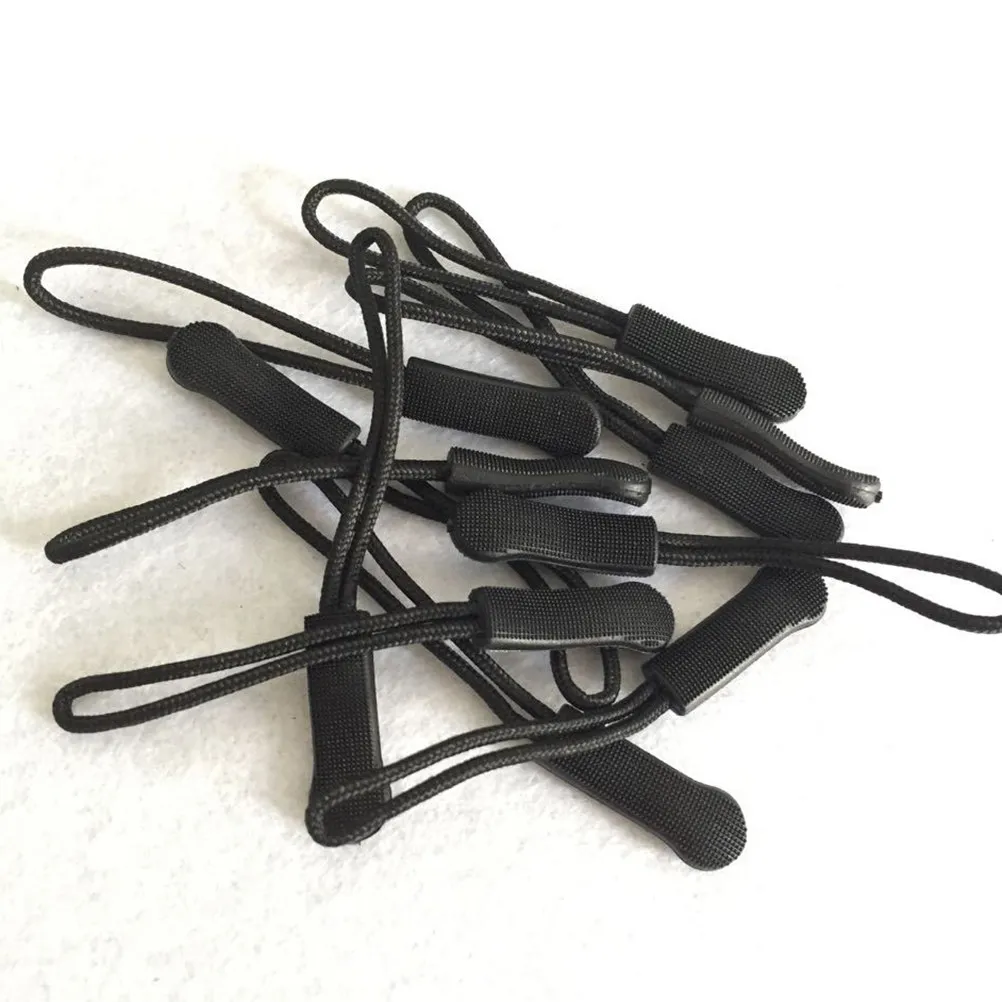 10Pcs 지퍼 슬라이더 교체 부품 헤비 듀티 에폭시 소재 광택있는 걸이형 금도..