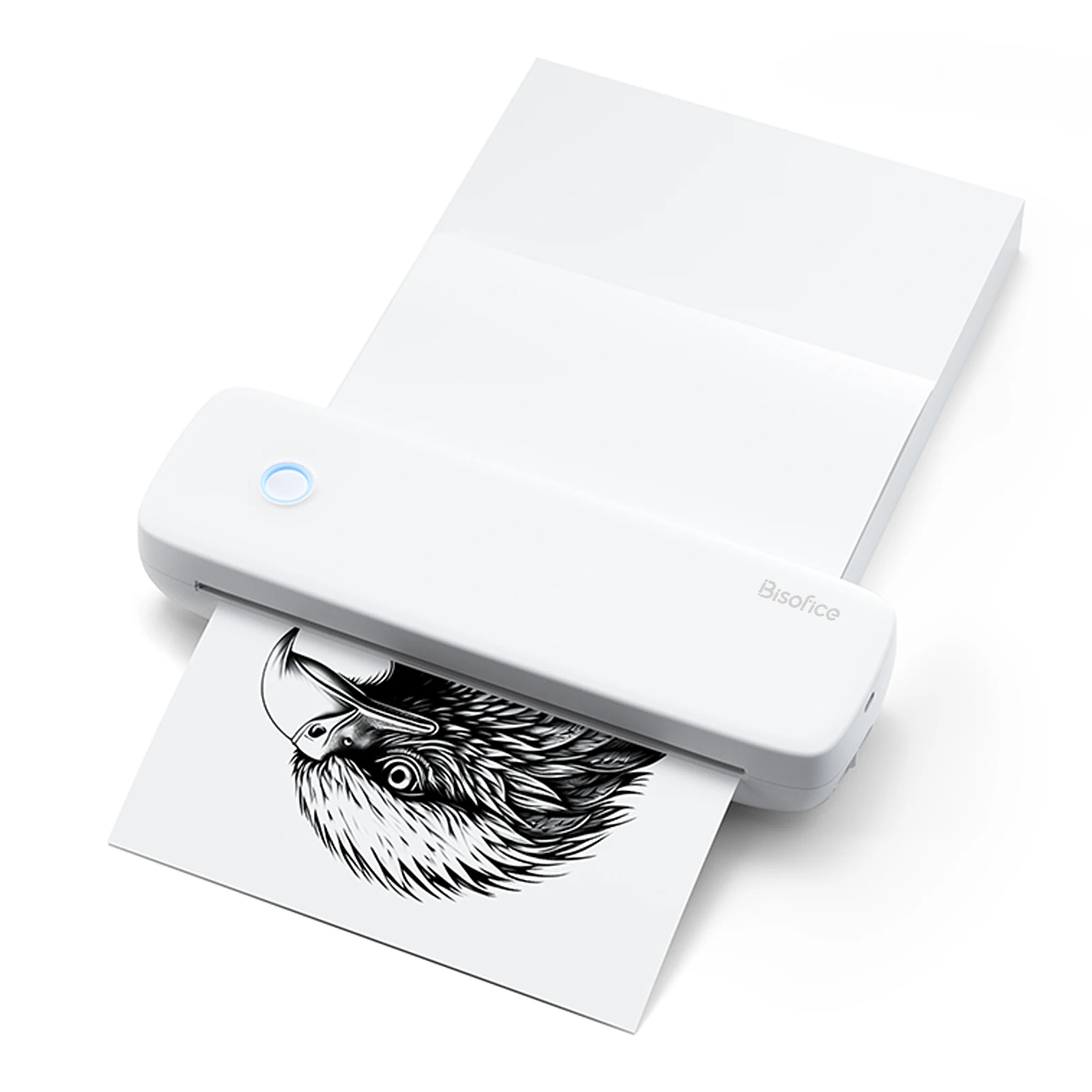 A4 Thermal Printer Portable Wireless&USB Connect Connect with