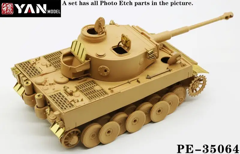 YAN Model PE35064 1/35 Sd.Kfz.181 Early Production Type Details Up