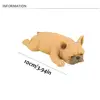 Soft CutePretend Play Dog Squeeze Sensory Toys Stretch Squeezing Fidget Simulation French Bulldog Cute Soft Squeeze Puppy Toys 6