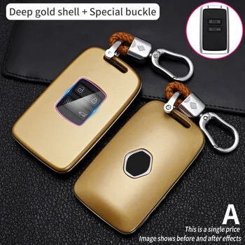 Portachiavi per auto per Renault Megane 3 Clio 4 5 Captur Trafic Kangoo Twingo Laguna Scenic 2022 copri chiave accessori per porta conchiglia - Portachiavi per auto per Renault Megane 3 Clio 4 5 Captur Trafic Kangoo Twingo Laguna