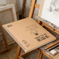 Альбом для рисования, утолщенная книга для рисования быстрого эскиза, 30 страниц, 16 К, пустая книга для рисования, каракули, картина маслом, быстрая книга для эскизов — изображение 2