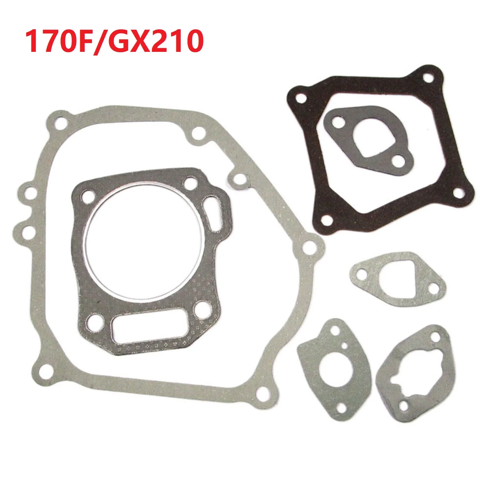 Kit Guarnizioni Testa Per Motori GX200, GX160, 168F, 170F, 2KW-3KW, Con Paraolio E Guarnizioni Complete In Carta, Per Generatori E Decespugliatori