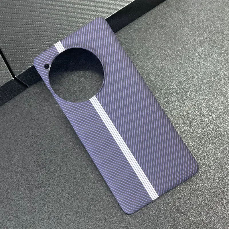 Sleek Carbon Fiber Slim Protective Back Cover
