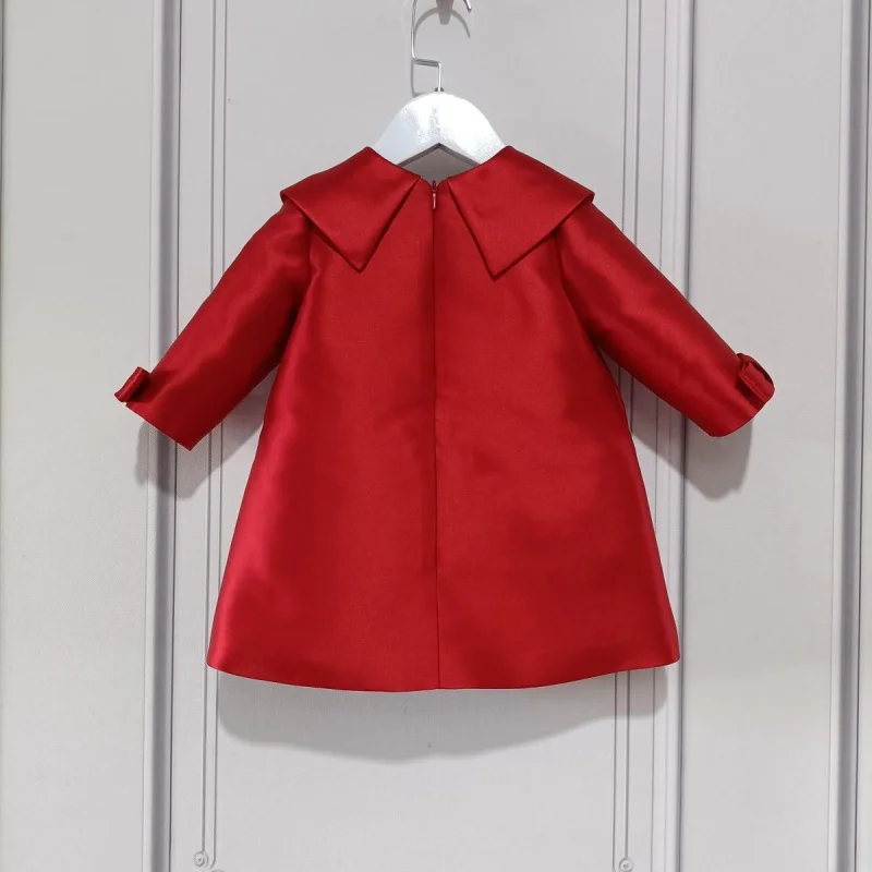 2024New الفتيات النمط الغربي بأكمام طويلة RedAWord...