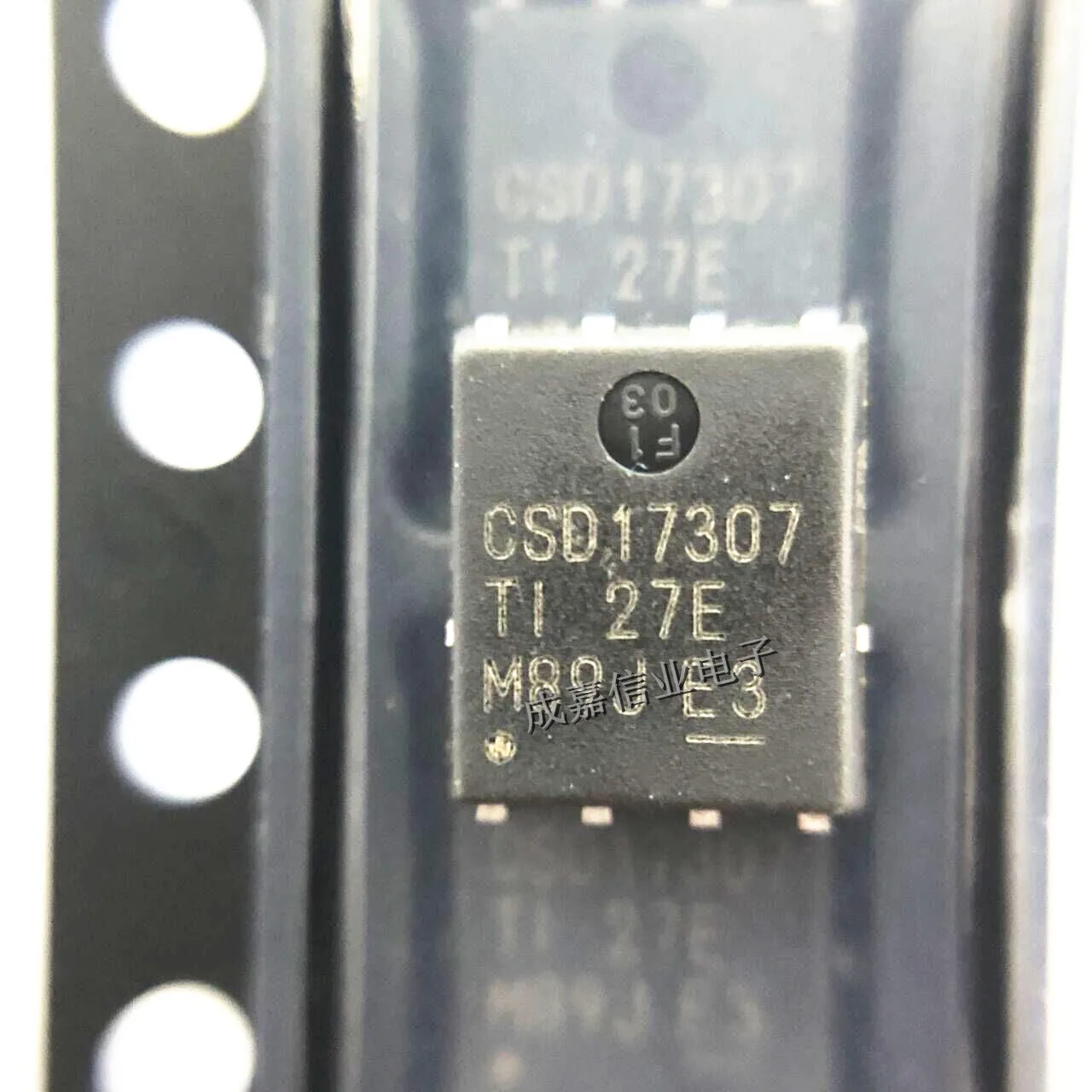 VSONP-8 마킹, CSD17307Q5A, CSD17307 MOSFET N 채널 73A, 30V 10.5mOhms, 4nC 작동 온도:- 55 C-+ 150 C, 10 개/로트 