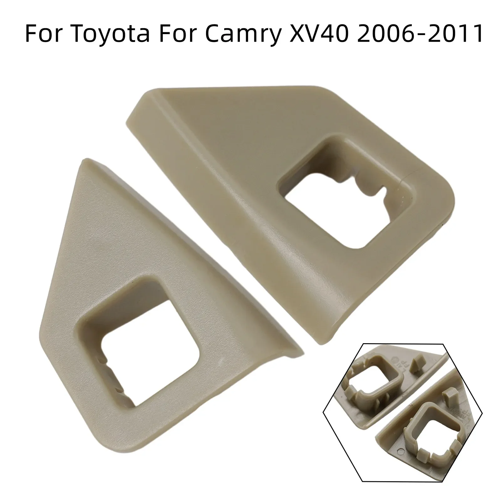 Pair Glove Box Tool Storage Buckle L+R Toyota Camry XV40 2006 2007 2008 2009 2010 2011 Car Accessories glove box lid