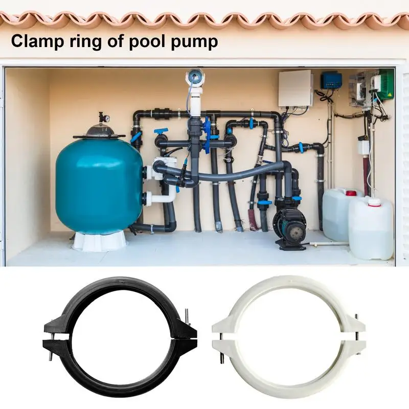 

Swimming Pool Pump Replacement Parts Flange Wear-Resistant Garden Pool Sand Equipment Parts Clamp Belt Pool Equipment Parts