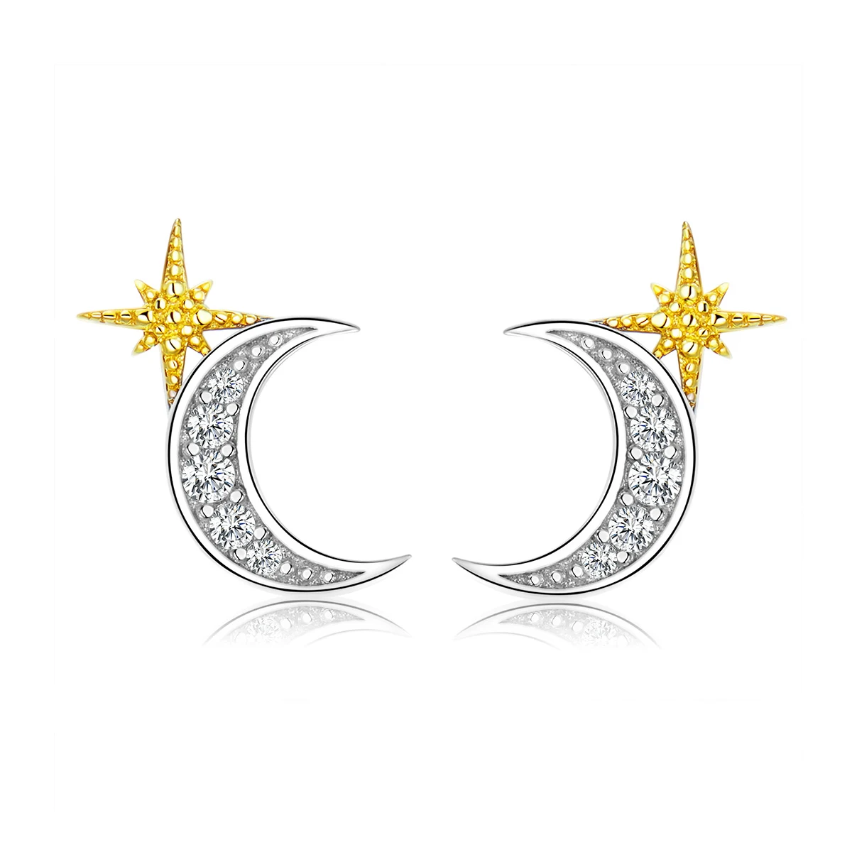 

PE3 Fashion Statement Earrings Silver Big Geometric Earrings for Women Hanging Dangle Earrings
