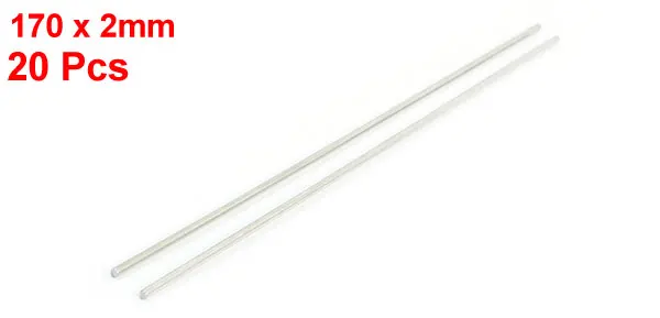 20Pcs 2x170/2x300/3x110mm Stainless Steel Round Rod Axle Bars Model Linear Shaft Rod Bars For DIY RC Car RC Airplane Hardware