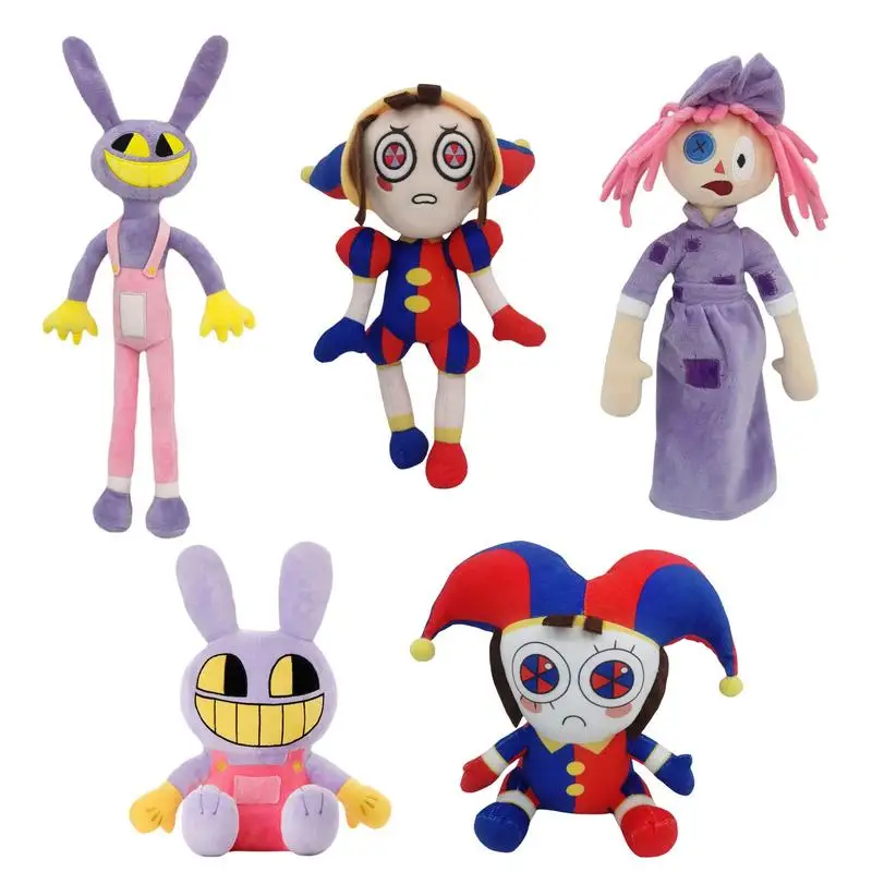 

Цифровой цирковой клоун Плюшевые игрушки Аниме клоун мультфильм Кукла Мягкие игрушки Забавная фигурка диванная подушка детский день рождения рождественские подарки