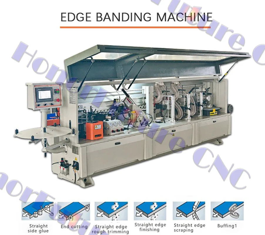 

Wood Veneer Fully Automatic Edge Banding Woodwork Machines Manufacturers In China Edge Bander