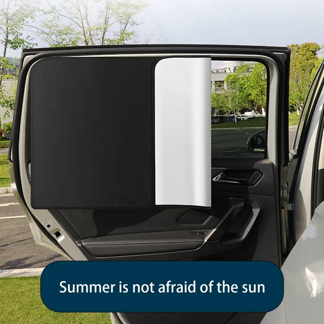 Pare-soleil magnétique Anti-UV pour fenêtre de voiture, rideau d'été  Anti-éblouissement, Protection solaire pour fenêtre de voiture - AliExpress