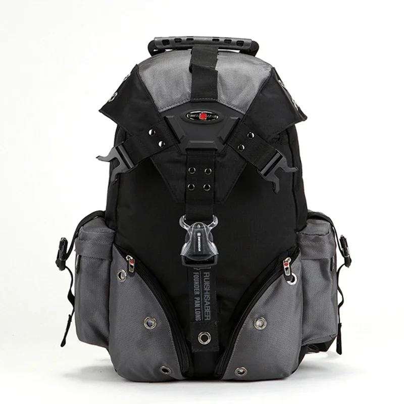 Waterproof Oxford Backpack for Men with Laptop Compartment