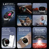 Nouvelle montre intelligente de qualité de santé pression artérielle sport Fitness suivi analyse de la santé sang oxygène ECG Smartwatch pour hommes femmes 2